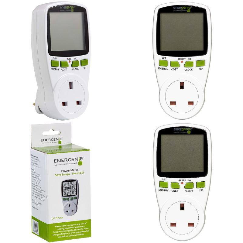 Electricity Usage Monitor Energenie Power Meter Measure The Energy Use And  Gift