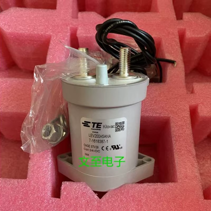 TE high voltage DC contactor LEV200A5ANA 7-1618387-1 24VDC relay