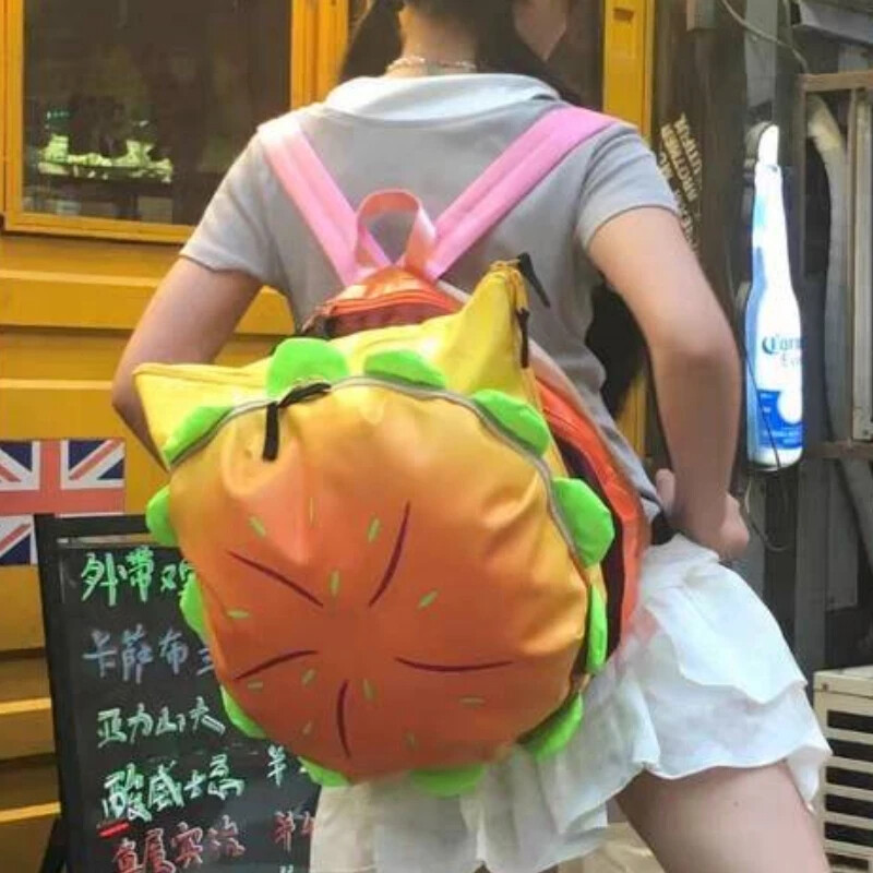 Cartoon Large Capacity Shoulder Bag Girl Backpack