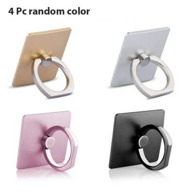 4Pcs Mobile Phone Ring Holder Phone Finger Stand Holder Socket For Iphone Mob_sh