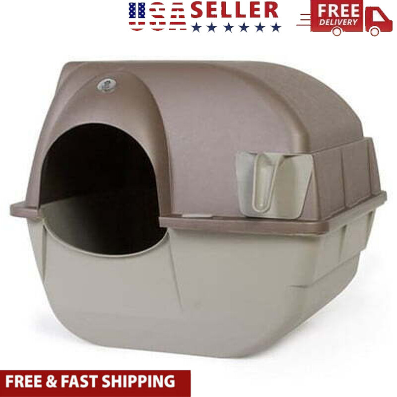 Large Kitty House Pet No Odor Toilet Easy To Use Us