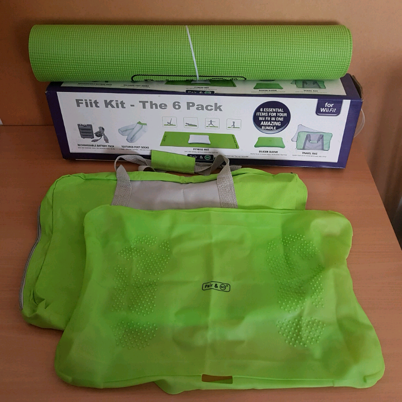 Wii Fit Accessories Fitness Mat + Bag + Silicone Sleeve