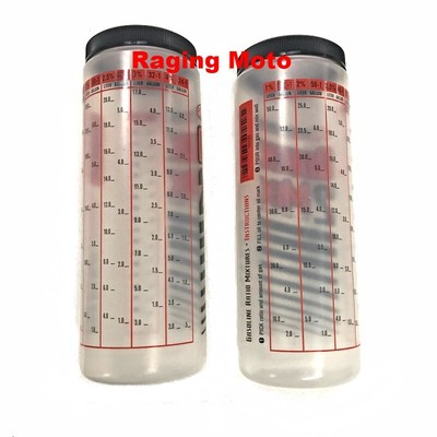 Two Pack Maxima Quick 2 Mix 2 Stroke Oil - Gas Mixer Oil Ratio Mixing Bottles