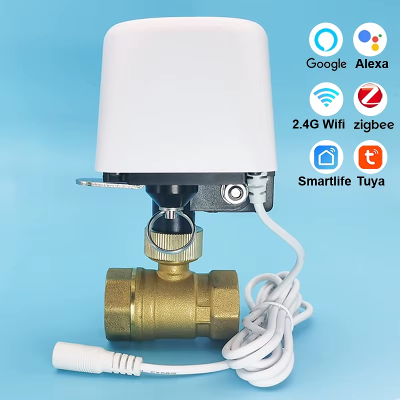 Tuya Zigbee Or Wifi Water Valve Garden Automatic Water Shut Off Timer Irrigation