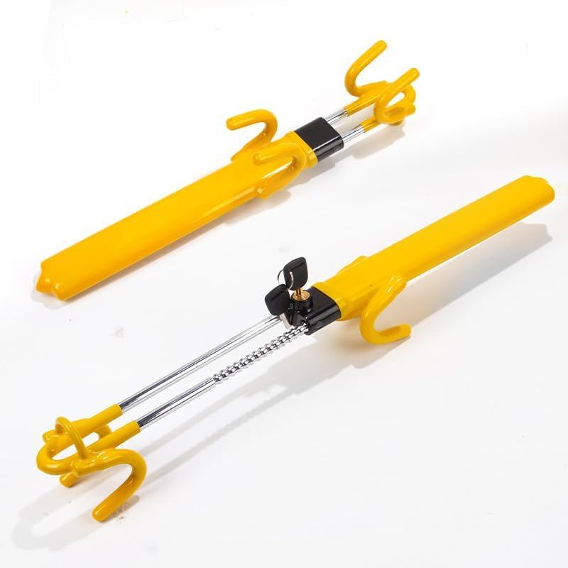 Steering Wheel Lock anti Theft Car Device with Adjustable Design Car Lock