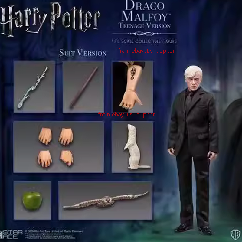 Perfect Star Ace Toys Sa0083 Draco Malfoy Suit Ver. 1/6