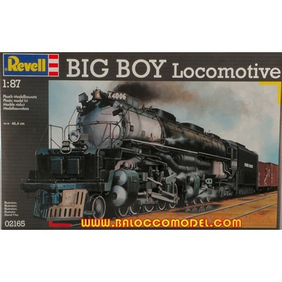 REVELL RV02165 BIG BOY LOCOMOTIVE KIT 1:87 MODELLINO MODEL