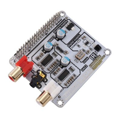 HIFI Dual Decoding 192KHz 24Bit 2CH DAC I2S Board for Raspberry Pi Volumio Moode