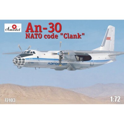 Amodel 72103 model airplane 1:72 Antonov An-30 Clank Soviet aerial cartography
