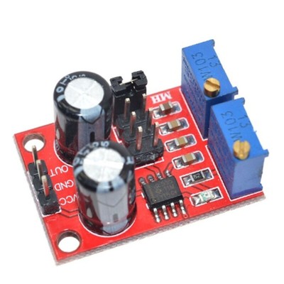 NE555 Duty Cycle and Frequency Adjustable Module Square Generator
