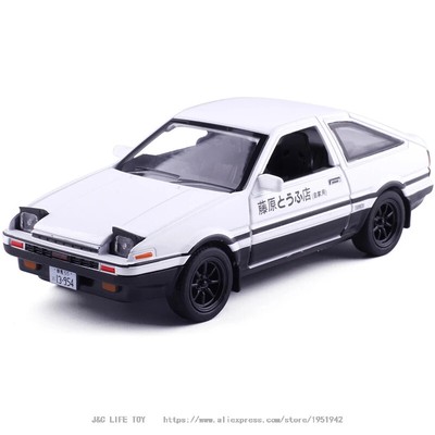 Takara Tomy Dream Tomica #145 Initial D AE86 Trueno Metal Diecast Toy Car New