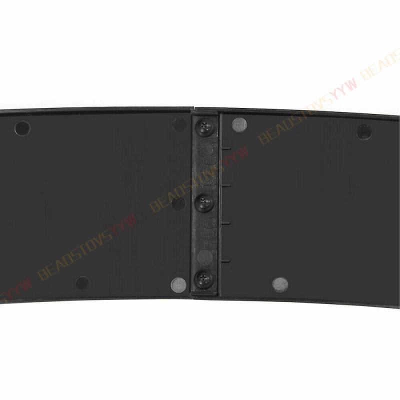 Gloss BLK Front Bumper Lip Splitter Spoiler For VW Golf MK6 MK7 MK7.5 GTI GTD R