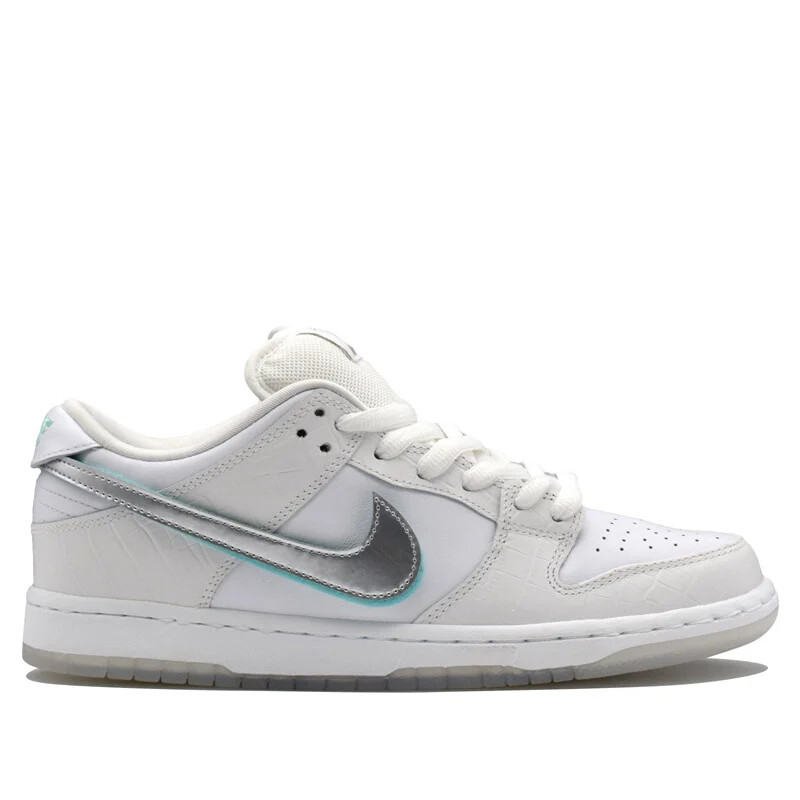 Nike SB Dunk Low Pro OG QS X Diamond Supply Co White Diamond - SZ