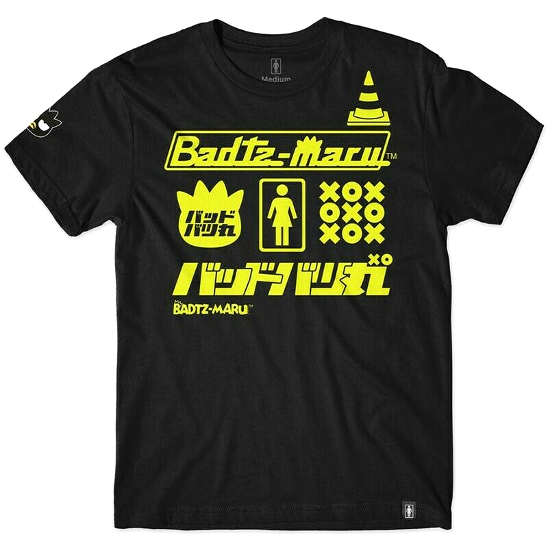 X Sanrio Tokyo Speed Black Tee Badtz Maru Ltd T-shirt