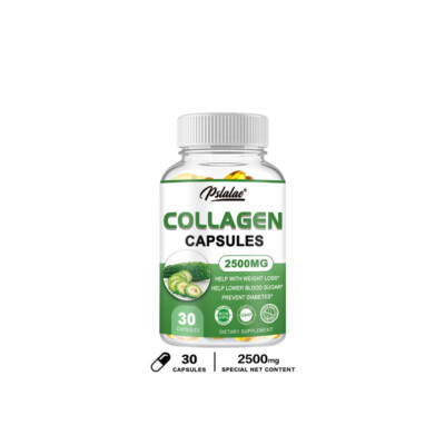Collagen 2500mg -Support Weight Loss, Detox, Enhance Immunity -with Bitter Melon