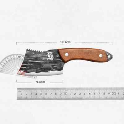 Stainless Steel Forged Small Kitchen Knife Meat Cleaver Chef Knife Boning Knife