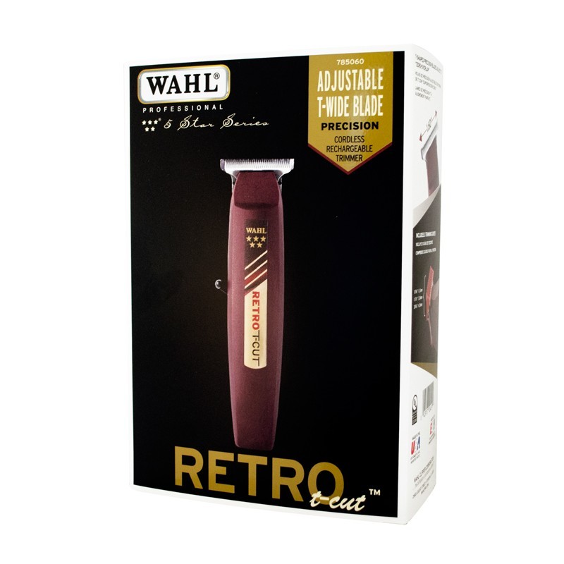 Wahl Professional 5 Star Cordless Retro T-Cut Trimmer NEW