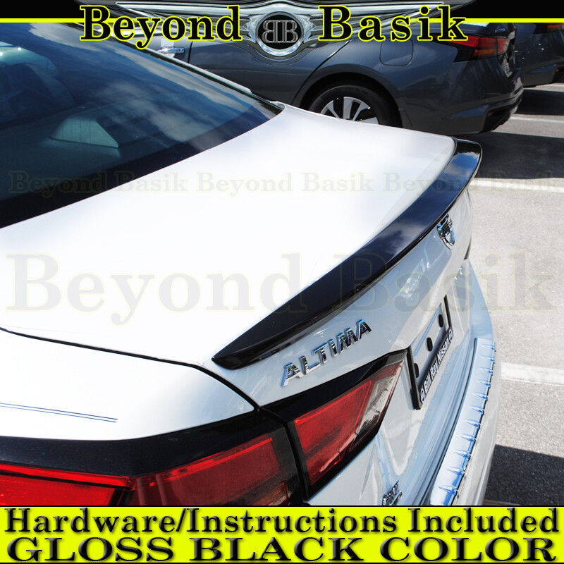 For 2019-21 22 23 2024 NISSAN ALTIMA Wing Factory Style Lip Spoiler GLOSS BLACK