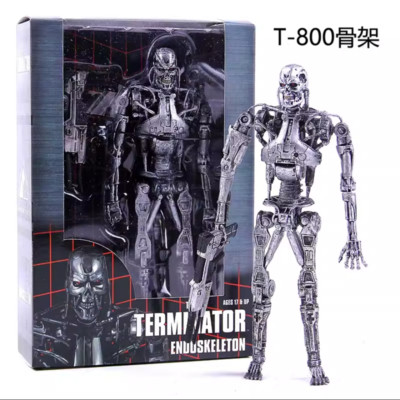 Terminator 2 Judgment Day T-800 Endoskeleton Arnold 7'' Action Figure Gifts