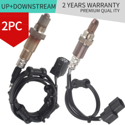 2PCS O2 Lambda Oxygen Sensors Upstream and Downstream For HONDA Insight 2010-13