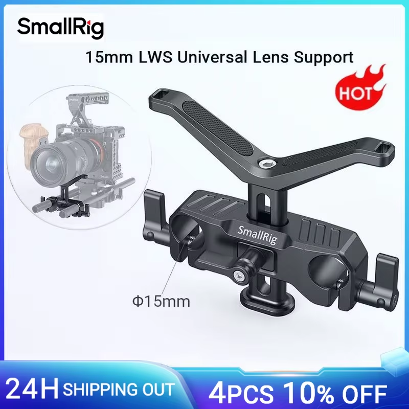 15mm LWS Universal Lens Support With 15mm Rod Clamp For Camera Lens Y-Shaped Bra