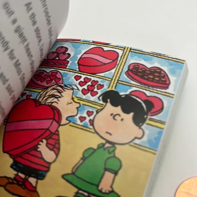 Mini Book "Be My Valentine,Charlie Brown" Fits 18" American Girl Dolls C.Schultz