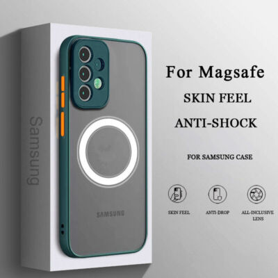 ShockProof Magnetic Case For Samsung S24 S23 S22 S21 Ultra Plus A14 A13 A15 A54