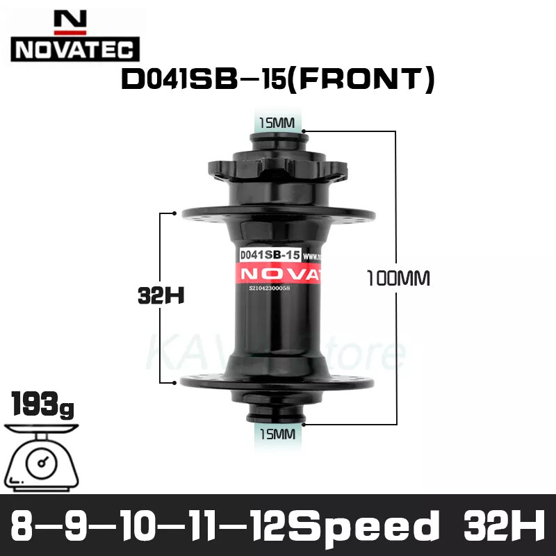 Novatec Hub D041SB D042SB MTB Bike Bicycle Disc Card Brake 28/32/36 Holes