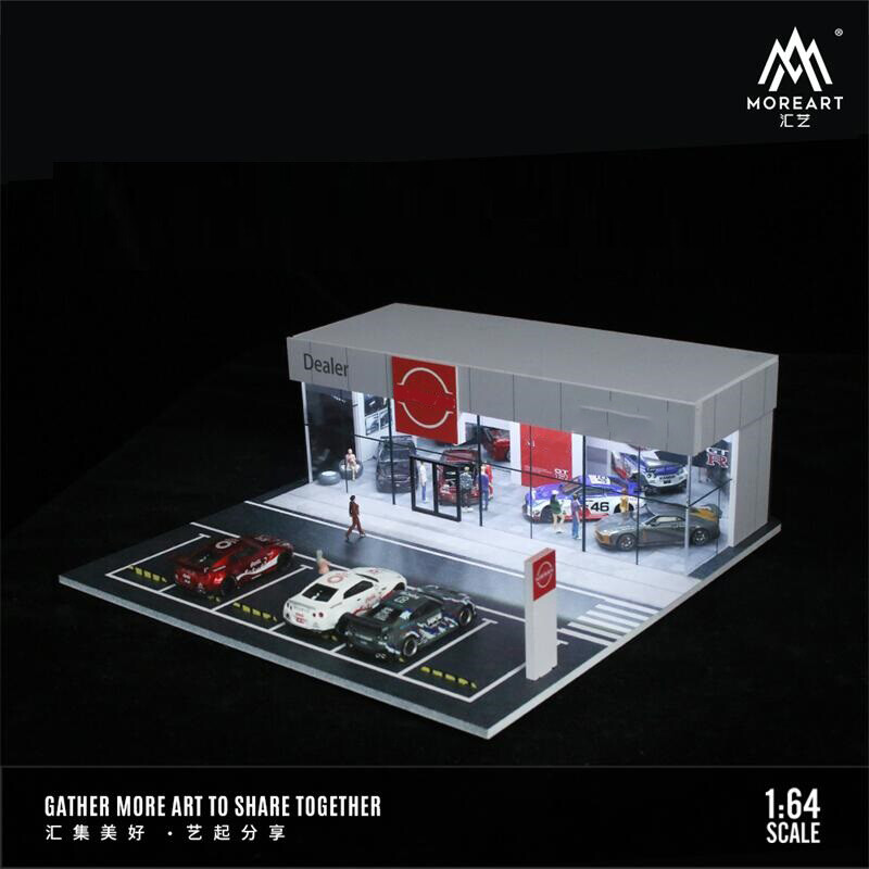 MoreArt 1:64 NISSAN Car Showroom Diorama | eBay