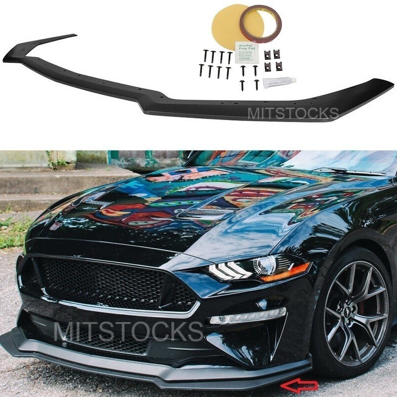 Splitter Lip Spoiler Black Pp