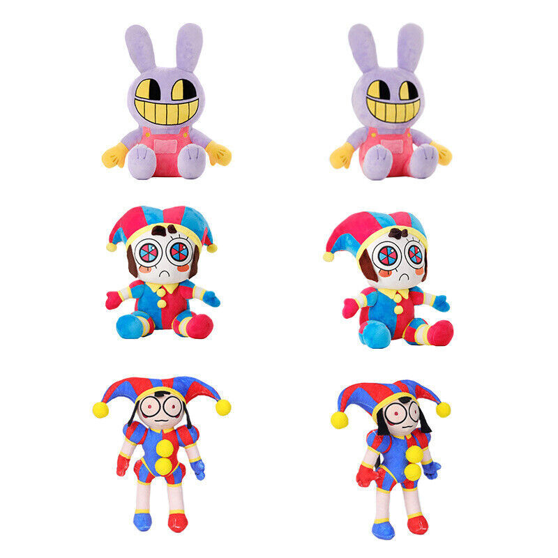 The Amazing Digital Circus Plush Toy 25cm Stuffed Pomni The Jester Palmny Doll