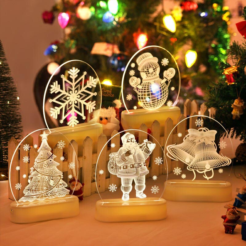 Christmas Night Light, Table Lamp, Table Light, Fairy Light