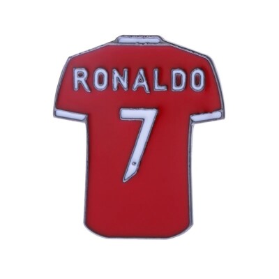Cristiano Ronaldo Enamel pin / Brooch Manchester United. Perfect For Collectors
