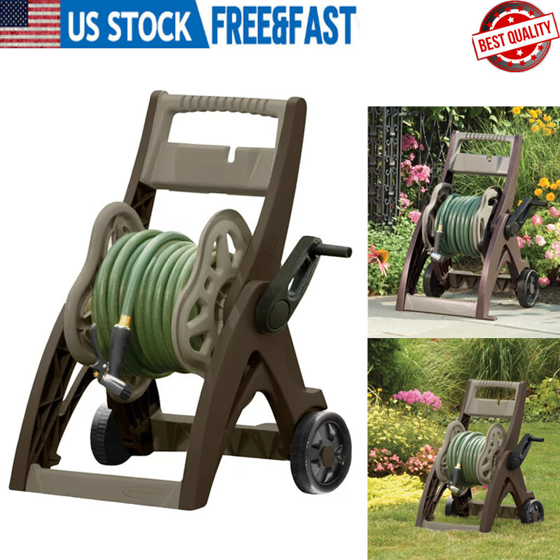 175ft Hosemobile Hose Reel Cart Garden Storage Water