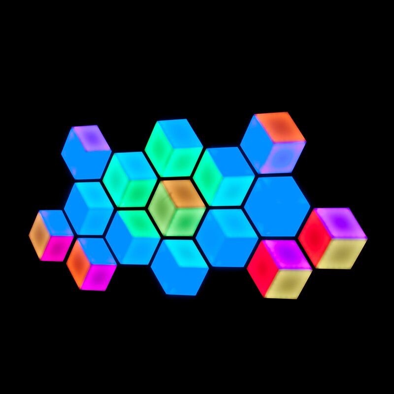 ADJ 3D Vision Plus Hexagonal Shaped LED Lighting Panel NLFX Professional
