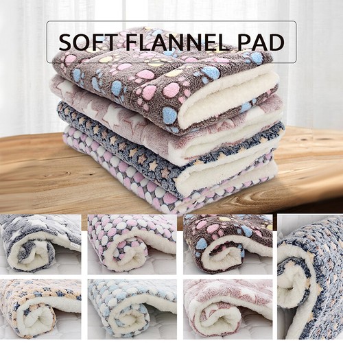 Pet Cushion Blanket Soft Fleece Cat Cushion Puppy Sofa Mat Pads Wint-ml