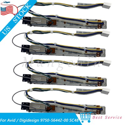 4PCS Channel Fader For Avid / Digidesign 9750-56442-00 SC48 003 C24 ALPS + Wire