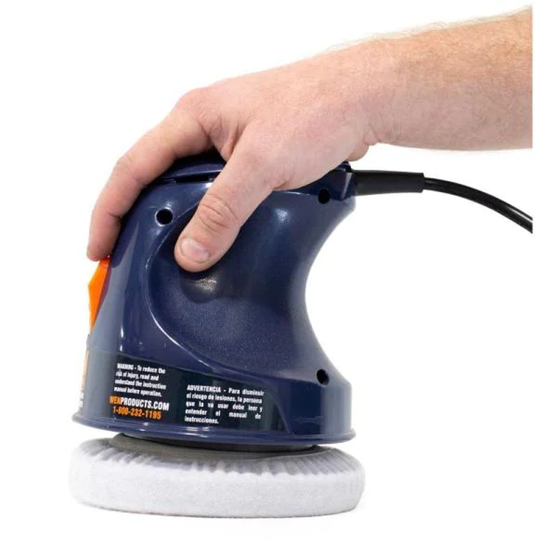 Waxer Polisher 6 in. Corded Electric 120-Volt Lockable Switch Car Detailing New