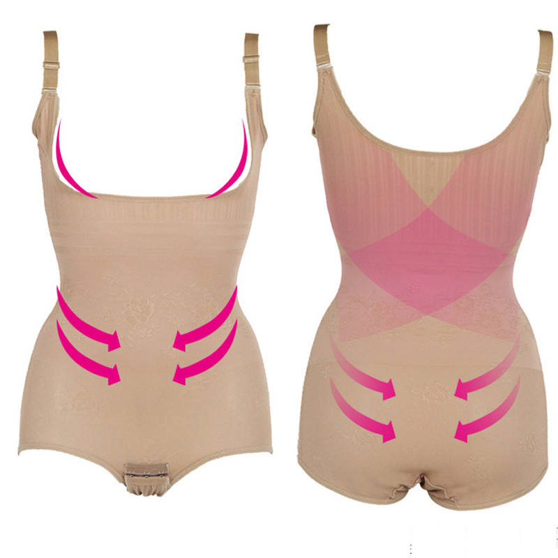 Women's Seamless Body Shaper Slimming Shapewear Firm Control Bodysuits