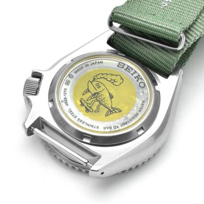 Pre-owned Seiko 5 Sports Sbsa169 Chaos Fishing Club Collaboration Limited Watch Skx Sense