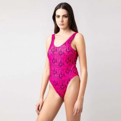 

Купальник One Piece Монокини Женский GAELLE Paris GBBD486COA Фуксия с логотипом E2022, Multicoloured