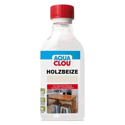 Clou Aqua-Holzbeize Wasserverdünnbar B11 Teak Hart- und Weichhölzer 250 ml