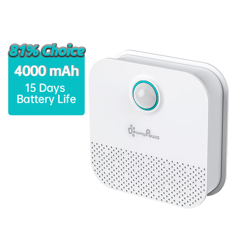 Downypaws 4000Mah Smart Cat Odor Purifier for Cats Litter Box Deodorizer Dog Toi