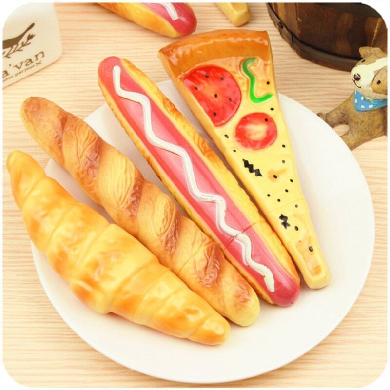 Funny Pizza Ball Pens Simulation Bread BallPoint Pens School Stationery
