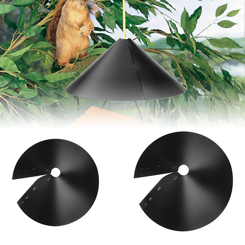 Station Squirrel Baffle Dome Stop Stealing Bird Feed Guard