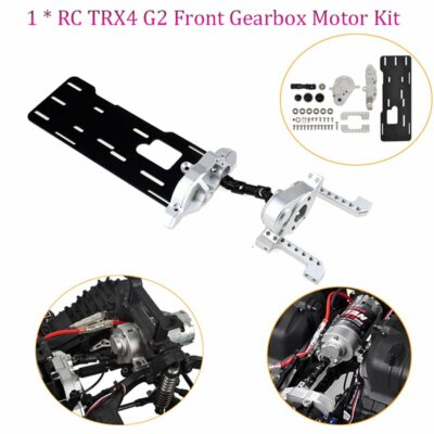 1*RC Car G2 Front Gearbox Motor Kit T4 Front V8 Engine For Traxxas TRX4/DEFENDER