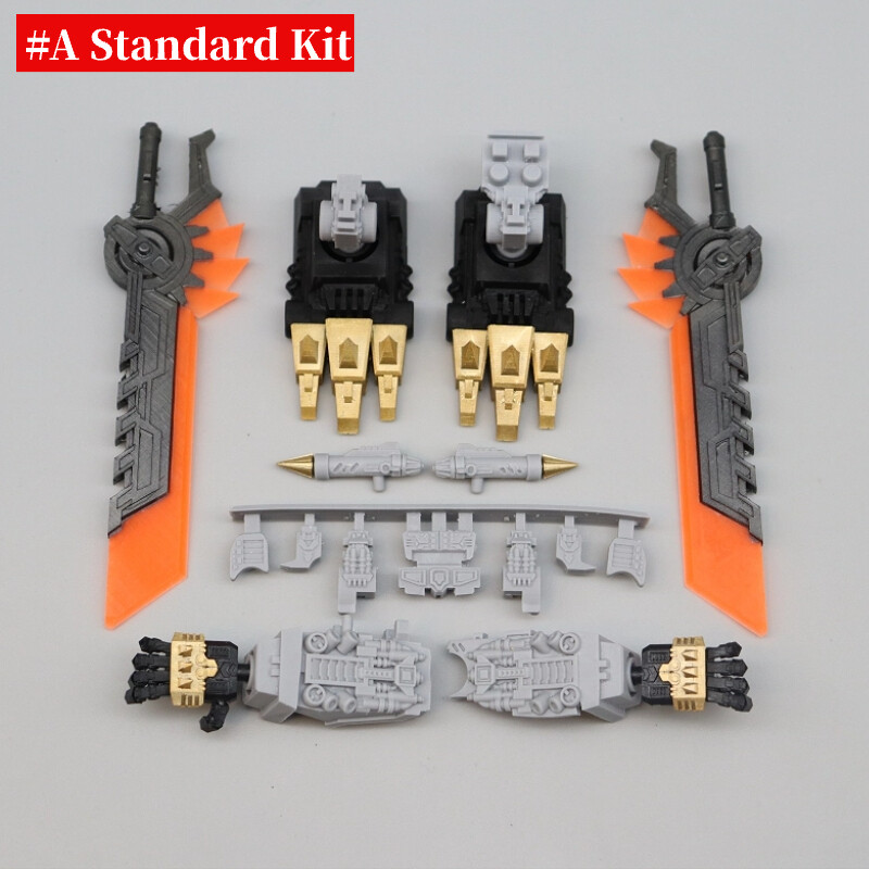 DIY Filler Hand Foot Weapon Upgrade Kit For Legacy Core Dinoking Volcanicus