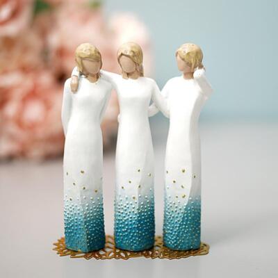 Willow Tree 3Sister by My Side classic Sculpture Sculpted Hand Painted Figure