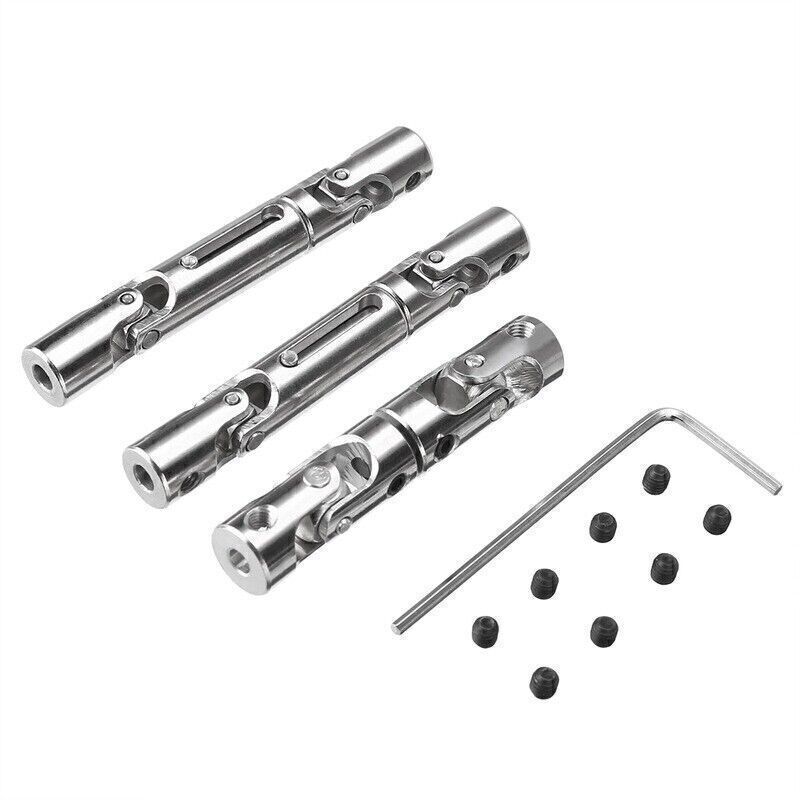 Metal CVD Drive Shaft Front Rear For 1/16 WPL RC Car Military Truck 1/12 MN D90