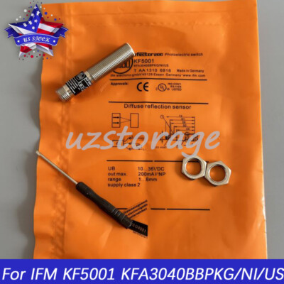 Capacitive Proximity Switch Sensor For IFM KF5001 KFA3040BBPKG/NI/US 10-36VDC